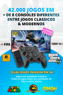 42 mil JOGOS EM + DE 8 CONSOLES DIFERENTES O MAIS ATUALIZADO DE 2023