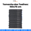 Kit com 10 toalhas banhão Karsten + Brinde