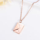 Colar Carta Personalizável - Love Letter