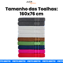 Kit com 10 toalhas banhão Karsten + Brinde