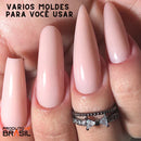 LushGel - Alongamento Fácil de Unhas (Kit Completo ORIGINAL) + BRINDE CABINE DE LUZ UV - 50% OFF