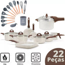 Conjunto de Panelas Ceramic Smart Pro 22 Peças