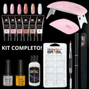 LushGel - Alongamento Fácil de Unhas (Kit Completo ORIGINAL) + BRINDE CABINE DE LUZ UV - 50% OFF