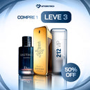 KIT LEGÍTIMO [PAGUE1LEVE3] - Kit 3 Perfumes Masculino - 1 Million Paco , Sauvage Dior e 212 VIP Men Herrera (100ml cada)