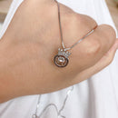 Colar Life Heart Crown Coração Batendo 200000162 Descontoo 