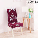 CAPA DE CADEIRA SPANDEX TAMANHO UNIVERSAL - ESTAMPADAS