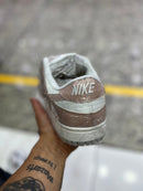 Dunk Nude/Salmao Branco Couro Sintetico