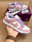 Dunk Rosa Lilas Couro Sintetico