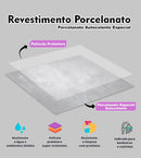 Revestimento Porcelanato Laminado Auto Colante 60x60(valores referente ao kit e não ao m2)