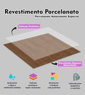 Revestimento Porcelanato Laminado Auto Colante 60x60(valores referente ao kit e não ao m2)