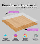 Revestimento Porcelanato Laminado Auto Colante 25x25(valores referente ao kit e não ao m2)