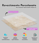 Revestimento Porcelanato Laminado Auto Colante 40x40
